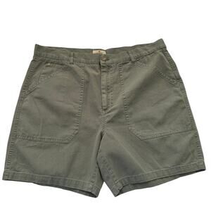 Marine Layer Breyer Utility Shorts Men’s Size 36 Green 6” Inseam Cotton Stretch